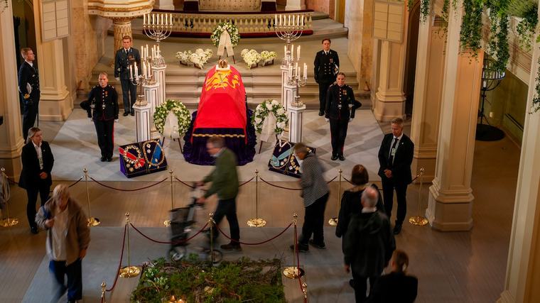 Nordmænd opfordres til at lade kniven blive hjemme til Haralds begravelse