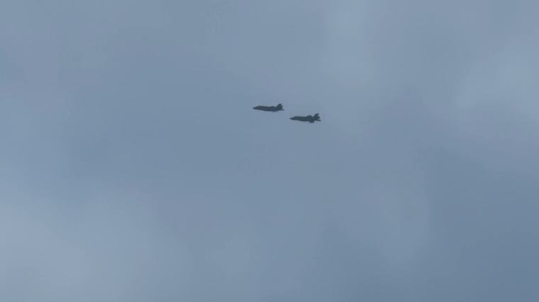 Lyn tvang kampfly til tidligere landing