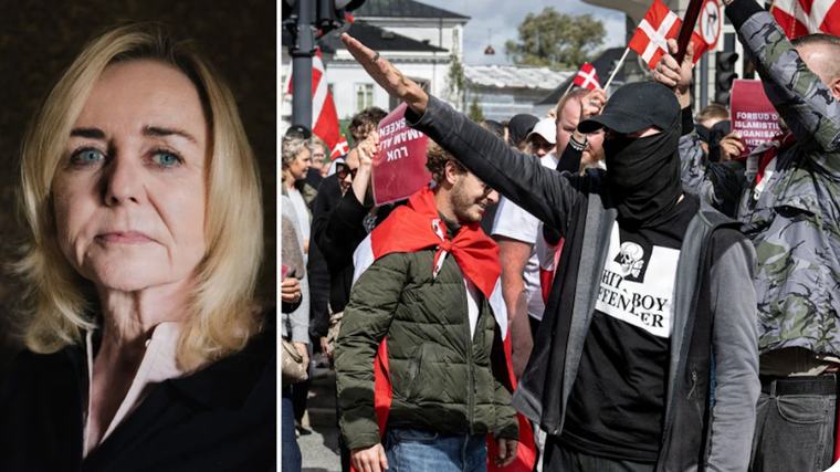 Samfund Partileder er rystet over "hadefuld" demonstration