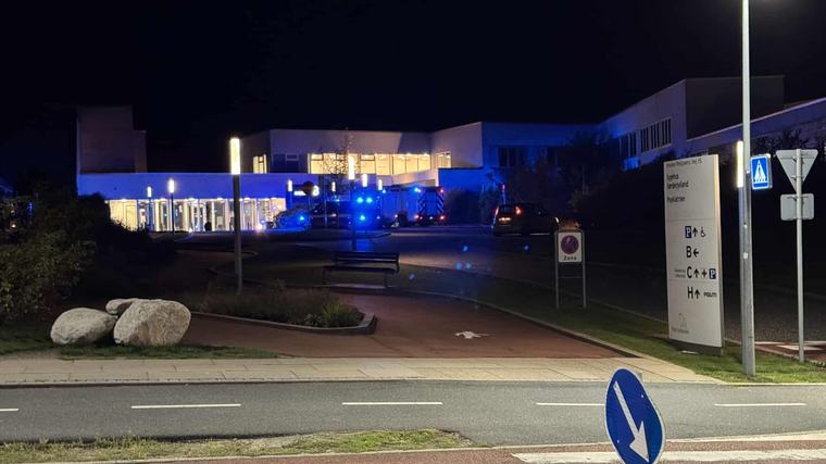 Alarm 112 Udrykning til sygehus: Brand var formentlig påsat