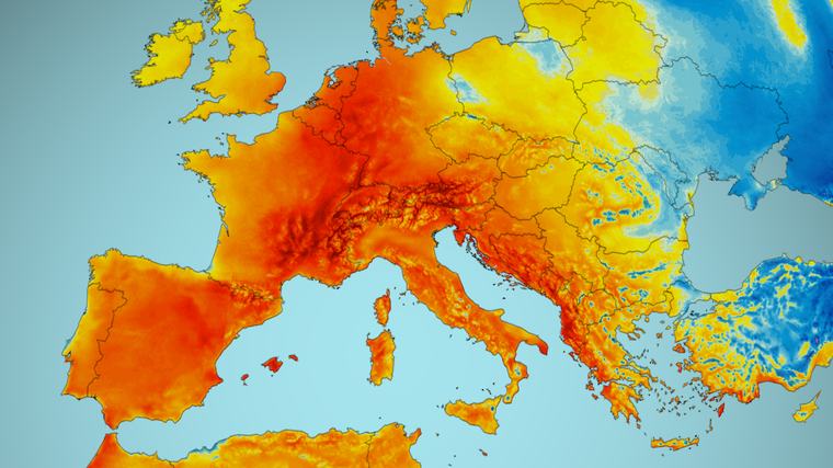 Live Vejr Ekstrem hedebølge fortsætter over Europa